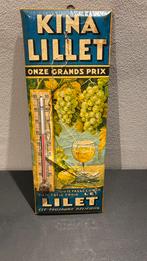 Lillet Kina thermometer glacoide., Ophalen of Verzenden, Gebruikt, Reclamebord
