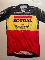Fietsshirt soudal quick step belgian champion remcoevenepoel, Fietsen en Brommers, S, Heren, Nieuw, Ophalen of Verzenden