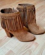 Bottes brun / franges River Island taille 38, Enlèvement ou Envoi, River Island, Comme neuf, Brun