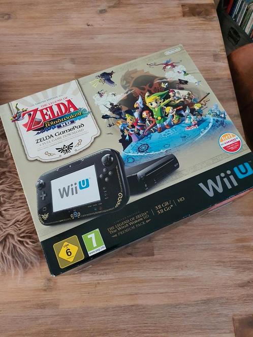Wiiu zelda limited editie nieuwstaat, Consoles de jeu & Jeux vidéo, Consoles de jeu | Nintendo Wii U, Comme neuf, Enlèvement