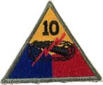 Patch US ww2 10th Armored Division