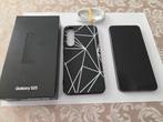 Samsung Galaxy S23 128GB Phantom Black (+doos+hoesje+glass), Telecommunicatie, Mobiele telefoons | Samsung, Ophalen, Gebruikt