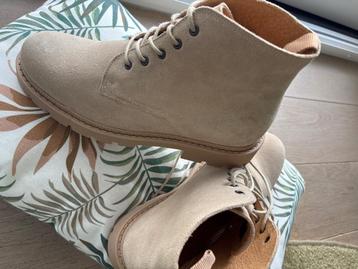 ZIGN veterboots beige 41 heren NIEUW beschikbaar voor biedingen