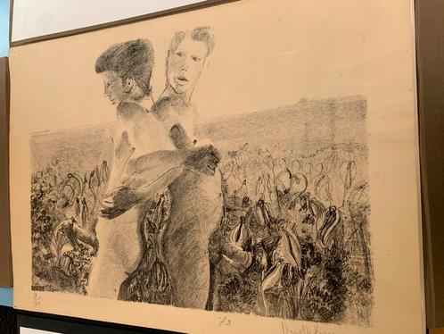 Erotische taferelen(8stuk) ( Dees De Bruine Jan Emiel Daele), Antiek en Kunst, Kunst | Etsen en Gravures, Ophalen
