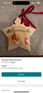 Baby first christmas Winnie The pooh, Ophalen of Verzenden, Zo goed als nieuw