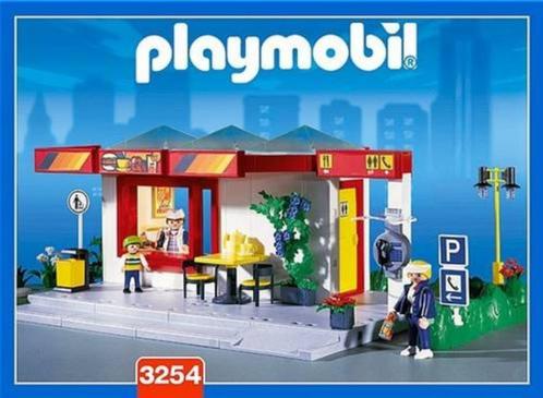 Playmobil 3254 wegrestaurant, Kinderen en Baby's, Speelgoed | Playmobil, Gebruikt, Complete set, Ophalen