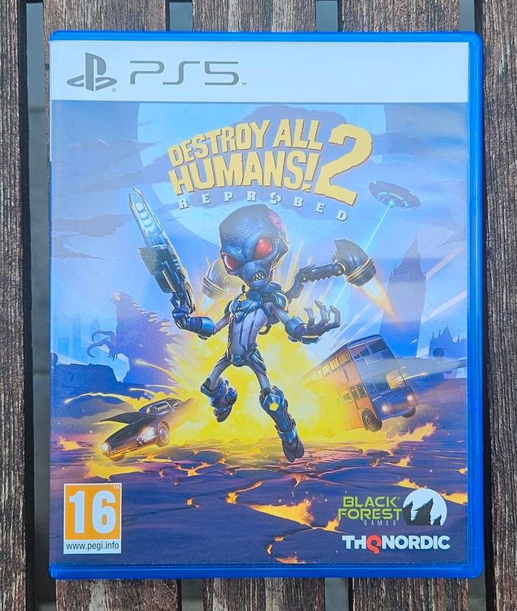 Destroy All Humans 2 Reprobed, Games en Spelcomputers, Games | Sony PlayStation 5, Zo goed als nieuw, Ophalen of Verzenden