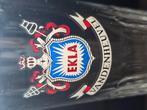 > 4 vintage EKLA Vandenheuvel bierglazen – mooie staat, Ophalen of Verzenden, Zo goed als nieuw