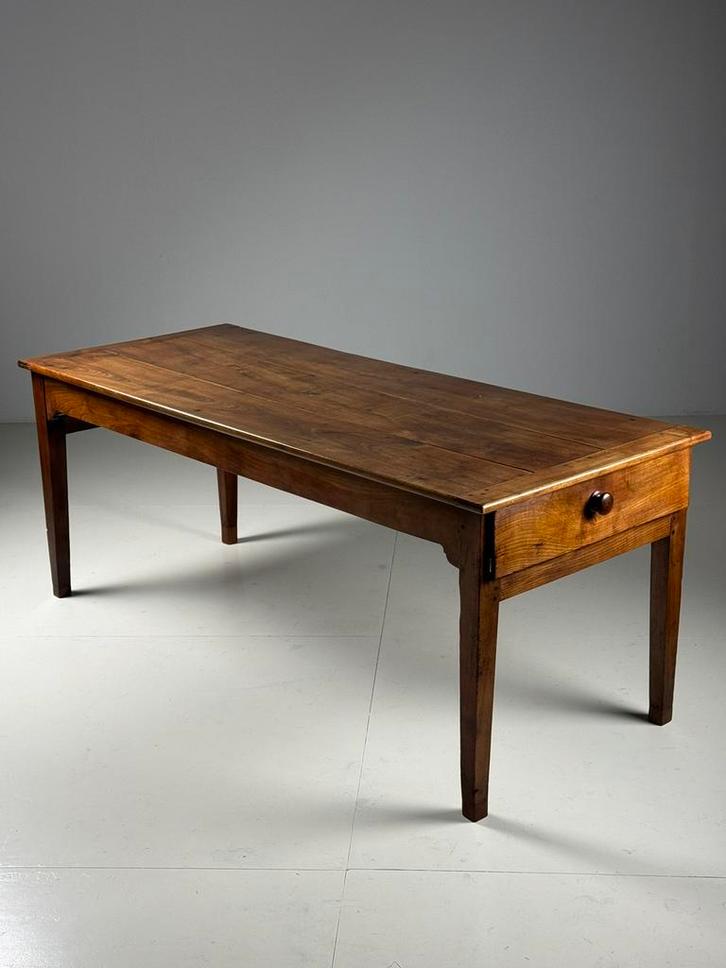 Franse eettafel antiek 203cm, Antiek en Kunst, Antiek | Meubels | Tafels, Ophalen