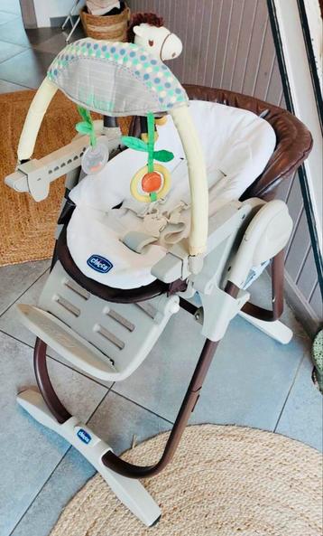 Chaise haute bebe Chicco, Enfants & Bébés, Enlèvement, Comme neuf, Chicco, Réglable