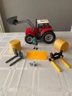 Playmobil tractor met hooibalen (6867), Kinderen en Baby's, Speelgoed | Playmobil, Ophalen of Verzenden, Zo goed als nieuw