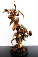 Warcraft Statue Sideshow Dranei vs Valeera Diorama Gold, Collections, Statues & Figurines, Enlèvement ou Envoi