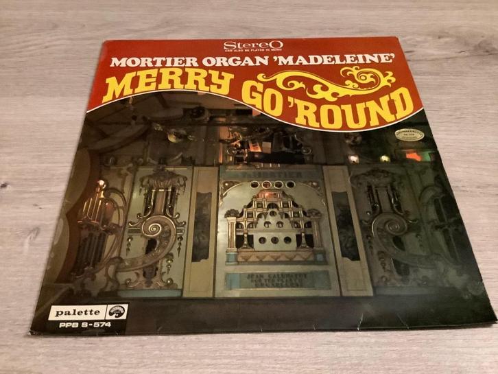 Vinyl Merry go around LP (Mortier Organ 'Madelaine'), Cd's en Dvd's, Vinyl | Verzamelalbums, Gebruikt, Overige genres, 12 inch