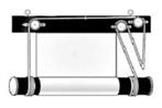 Projectie scherm 6m x 4m, Audio, Tv en Foto, Projectieschermen, Ophalen, Handmatig, Gebruikt