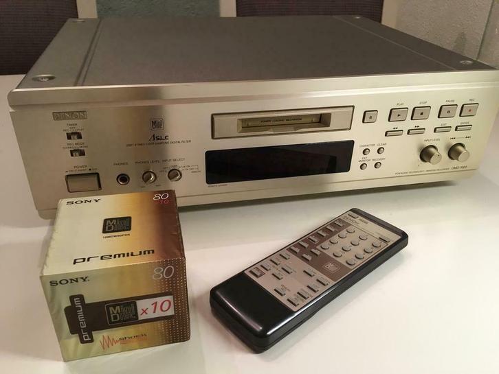 Minidisc Denon DMD-1000, Audio, Tv en Foto, Walkmans, Discmans en Minidiscspelers, Minidisc-recorder, Ophalen of Verzenden