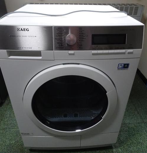 AEG Droogkast 86595DIH, Elektronische apparatuur, Droogkasten, Zo goed als nieuw, Condens, Voorlader, 8 tot 10 kg, 85 tot 90 cm