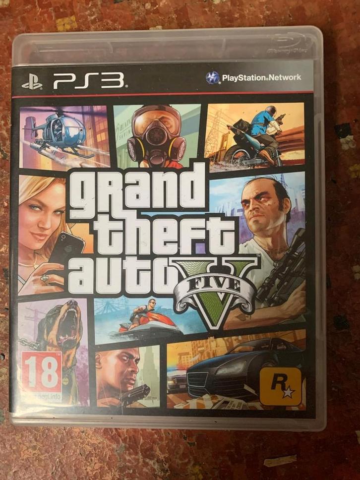 Grand Theft Auto V (GTA V) for PS3 – Iconic Open-World Game, Games en Spelcomputers, Games | Sony PlayStation 3, Zo goed als nieuw
