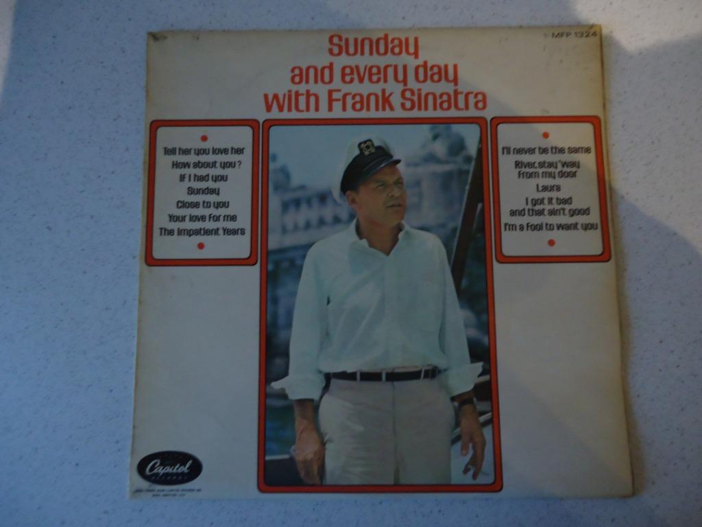 LP van"Frank Sinatra" Sunday and Every Day With Frank Sinatr, 12 pouces, Enlèvement ou Envoi, Utilisé, 1960 à 1980