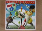 100 OP 1 : DE BESTE BELGEN === 5 CD BOX + BOEKJE, Ophalen of Verzenden, Zo goed als nieuw, Boxset