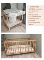 2-delige set SNIGLAR IKEA met Aerosleep matras en toebehoren, Kinderen en Baby's, Babywiegjes en Ledikanten, Ophalen, Zo goed als nieuw