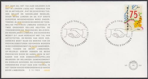 NEDERLAND - FDC 150 jaar Provincie Limburg + 'S GRAVENHAGE, Postzegels en Munten, Postzegels | Nederland, Postfris, Na 1940, Verzenden