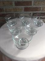 RETRO IJS / PUDDING COUPJES ZO GOED ALS NIEUW, Huis en Inrichting, Ophalen of Verzenden, Zo goed als nieuw, Glas, Glas of Glazen