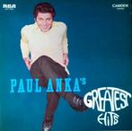 LP Paul Anka's Greatest Hits, Cd's en Dvd's, Vinyl | Pop, 1960 tot 1980, Ophalen of Verzenden, Zo goed als nieuw, 12 inch