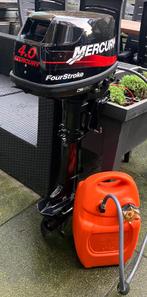 Z.G.A.N. MERCURY 4pk fourstroke met tank, Watersport en Boten, Ophalen, Minder dan 5 pk, Viertaktmotor, Zo goed als nieuw