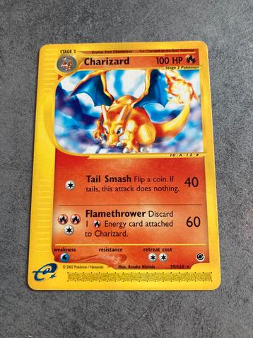 Charizard pokemon kaart beschikbaar voor biedingen