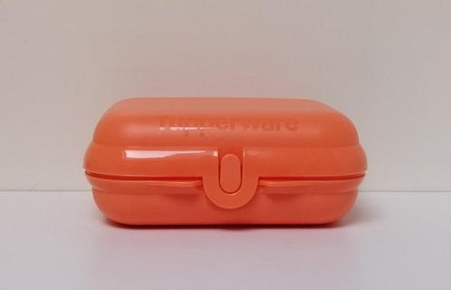 Tupperware Snackdoos Eco - Medium - Oranje, Huis en Inrichting, Keuken | Tupperware, Nieuw, Bus of Trommel, Oranje, Ophalen of Verzenden
