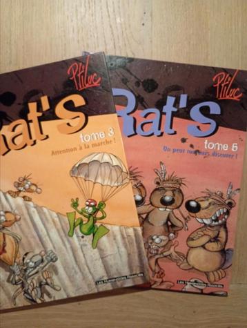Rat's tomes 3 & 5 Ptiluc TBE  beschikbaar voor biedingen