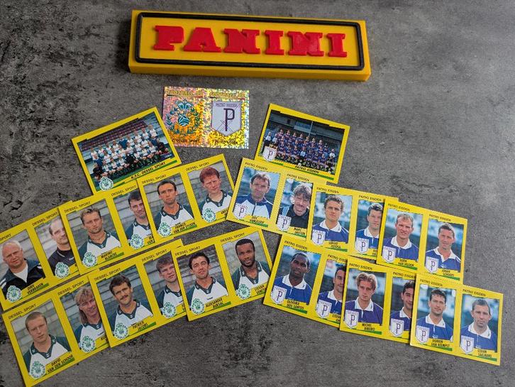 PANINI STICKERS 15X FOOTBALL 98 DESSEL SPORT / PATRO EISDEN, Hobby en Vrije tijd, Stickers en Plaatjes, Nieuw, Ophalen of Verzenden