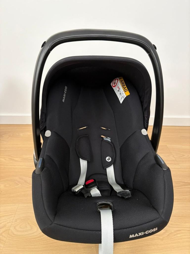 Maxi Cosi + 1x voetbasis Family Fix 3, Kinderen en Baby's, Autostoeltjes, Gebruikt, Maxi-Cosi, 0 t/m 13 kg, Isofix, Afneembare rugleuning