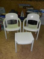 Tuinset 2 stoelen (zonder bankje), Tuin en Terras, Kunststof, Gebruikt, Stoel, Tuinset