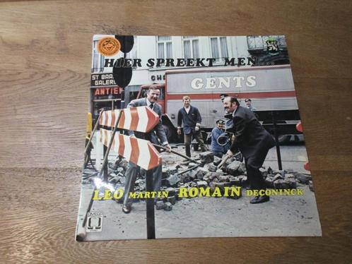 LP GENT HIER SPREEKT MEN GENTS LEO MARTIN ROMAIN DECONINCK, Cd's en Dvd's, Vinyl | Overige Vinyl, Gebruikt, Ophalen of Verzenden