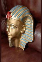 BELLE Tête Egyptienne, en terre cuite ! Égyptien, roi T, Comme neuf, Enlèvement ou Envoi