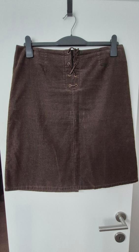 Bruine rok maat 42 van River Woods, Kleding | Dames, Rokken, Zo goed als nieuw, Ophalen