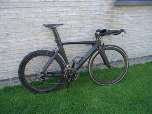 prachtige tijdritfiets/triathlonfiets MUSEEUW, Fietsen en Brommers, Fietsen | Racefietsen, Zo goed als nieuw, Carbon, Ophalen