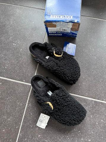 Birkenstock Boston Teddy instapper van wol beschikbaar voor biedingen