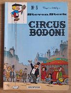 5 - Steven Sterk - Circus Bodoni, Gelezen, Eén stripboek, Ophalen of Verzenden, Peyo en Walthéry