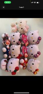 Lot 9 stuks Hello Kitty pluche, Ophalen of Verzenden, Nieuw