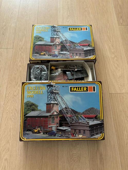 2x Faller H0 940 kolenmijn Hildegard EXCLUSIEF model, Hobby & Loisirs créatifs, Trains miniatures | HO, Comme neuf, Enlèvement ou Envoi