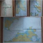 lot de cartes marines avec itinéraires navigation (partie 1), Sports nautiques & Bateaux, Utilisé, Enlèvement ou Envoi