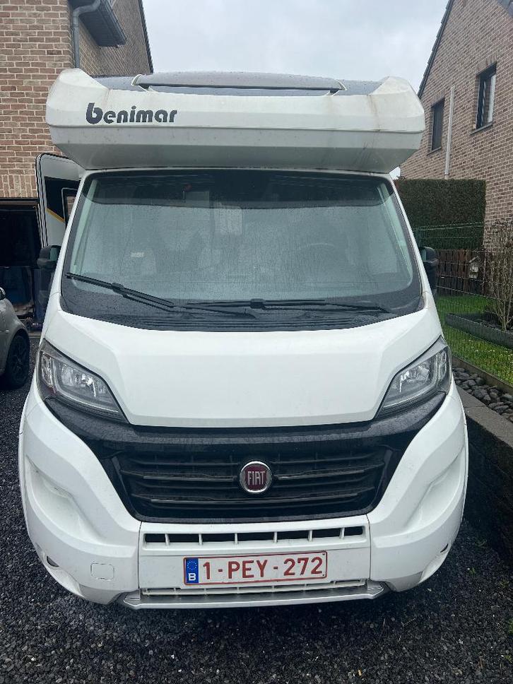 Benimar Mileo 282 à vendre, Caravanes & Camping, Camping-cars, Particulier, jusqu'à 4, Semi-intégral, Benimar, Fiat, Diesel, Boîte manuelle