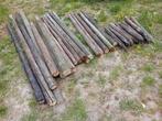Lotje tuinhout paaltjes, Tuin en Terras, Palen, Balken en Planken, Ophalen, Gebruikt, Minder dan 180 cm, Palen