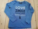 T-shirt manches longues JBC Heidi - 5 ans -110 - bleu