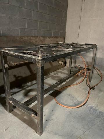 Mobiel gasfornuis inox beschikbaar voor biedingen