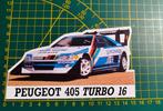 Sticker 1988 Peugeot 405 T16 Pikes Peak (Zeldzaam), Verzamelen, Ophalen of Verzenden