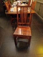 Table de salle à manger en bois et mosaïque et 6 chaises, Maison & Meubles, Tables | Tables à manger, 150 à 200 cm, Cinq personnes ou plus