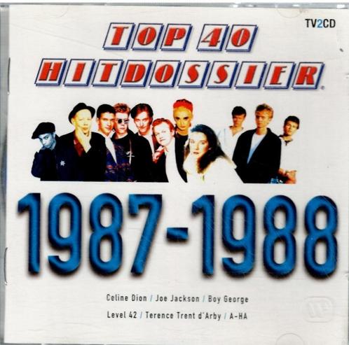 2 x CD   /    Top 40 Hitdossier 1987-1988, Cd's en Dvd's, Cd's | Overige Cd's, Ophalen of Verzenden